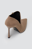 Ankle Boots TFP - Taupe Suede - thefashionproject.gr - TFP