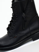 Αρβυλάκια δερμάτινα με ραφές Ragazza 0267 - Μαύρο - thefashionproject.gr - RAGAZZA