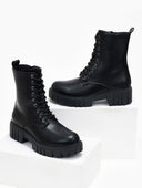 Αρβυλάκια με chunky σόλα - Μαύρο - thefashionproject.gr - The Fashion Project