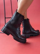 Αρβυλάκια με chunky σόλα - Μαύρο - thefashionproject.gr - The Fashion Project