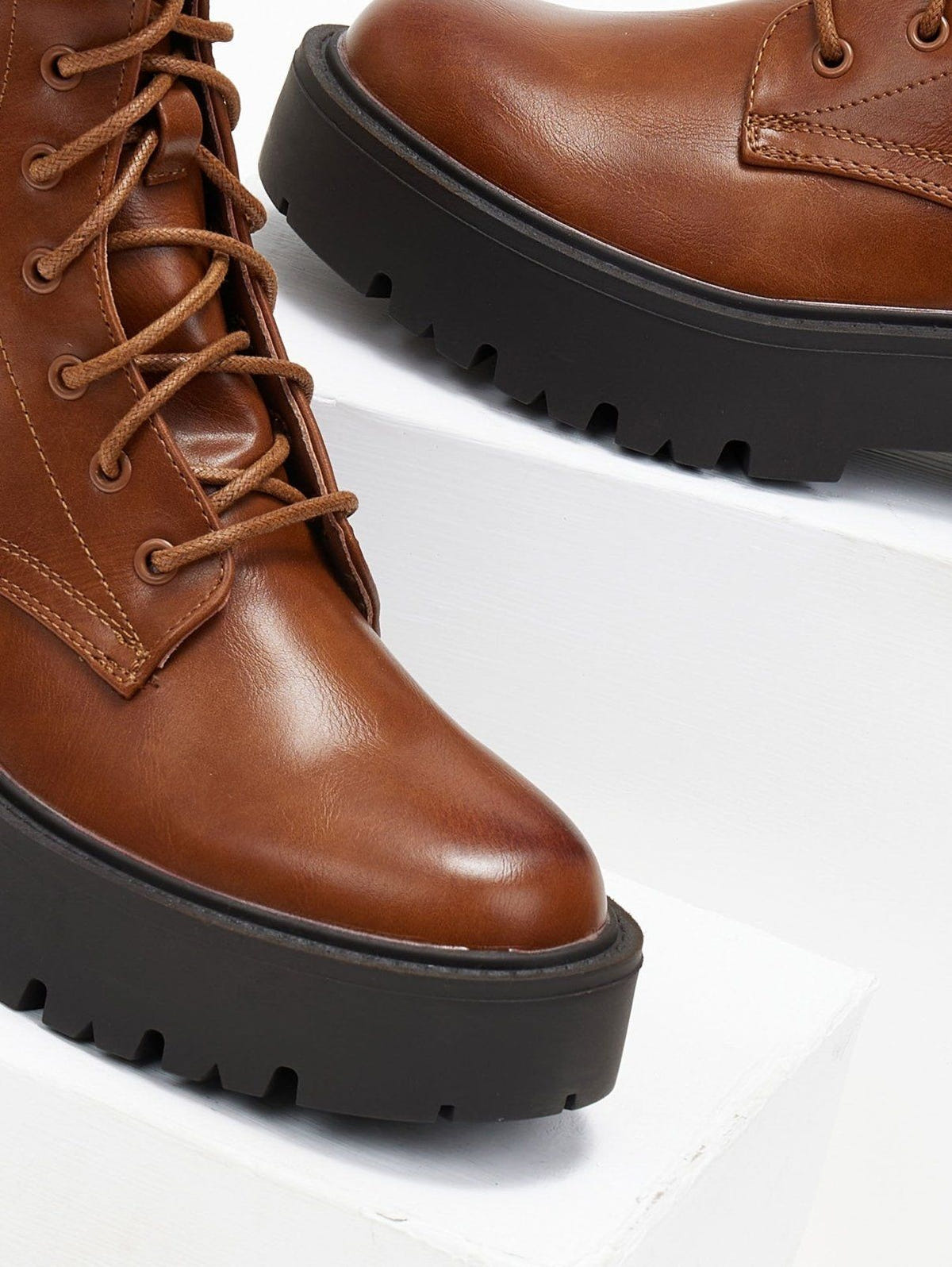 Αρβυλάκια με chunky σόλα - Ταμπά - thefashionproject.gr - The Fashion Project