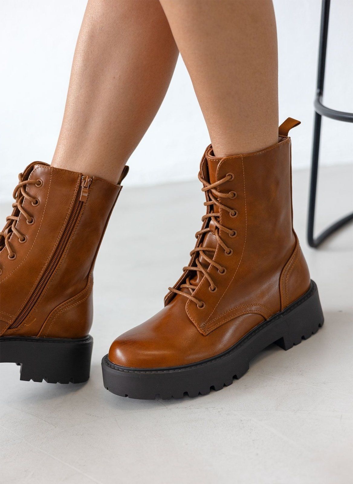 Αρβυλάκια με chunky σόλα - Ταμπά - thefashionproject.gr - The Fashion Project