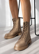 Αρβυλάκια με φερμουάρ - Τάουπε - thefashionproject.gr - PLATO