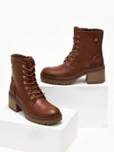 Αρβυλάκια με τακούνι Xti 143368 - Κάμελ - thefashionproject.gr - Xti Footwear