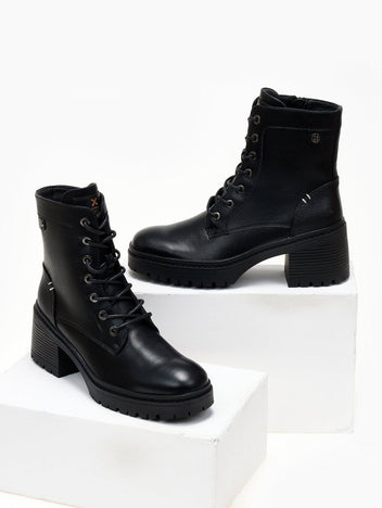 Αρβυλάκια με τακούνι Xti 143368 - Μαύρο - thefashionproject.gr - Xti Footwear