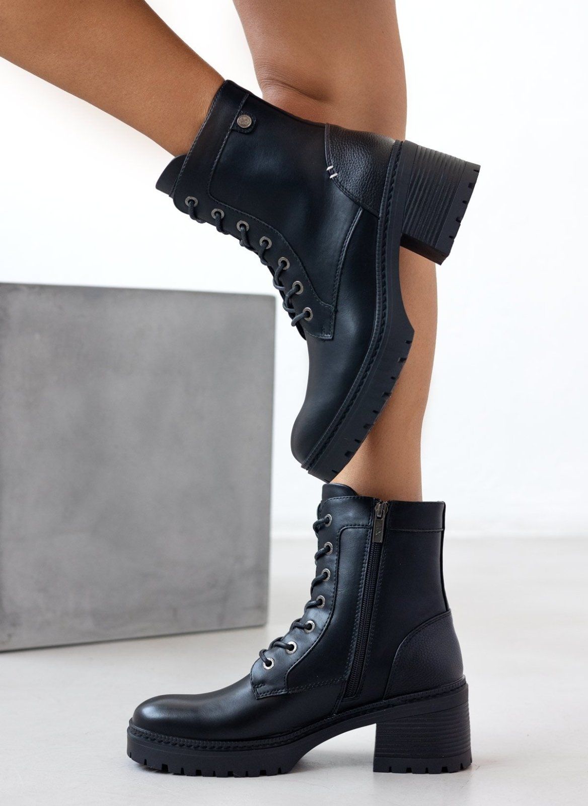 Αρβυλάκια με τακούνι Xti 143368 - Μαύρο - thefashionproject.gr - Xti Footwear
