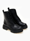 Αρβυλάκια δερμάτινα με chunky σόλα Ragazza 0529