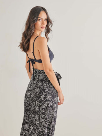 Basic bikini top με μπανέλα - Μαύρο - thefashionproject.gr - The Fashion Project
