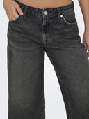 Βερμούδα μακριά ψηλόμεση Only 15344297 - Μαύρο - thefashionproject.gr - ONLY