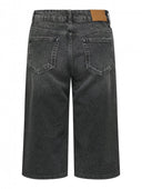 Βερμούδα μακριά ψηλόμεση Only 15344297 - Μαύρο - thefashionproject.gr - ONLY