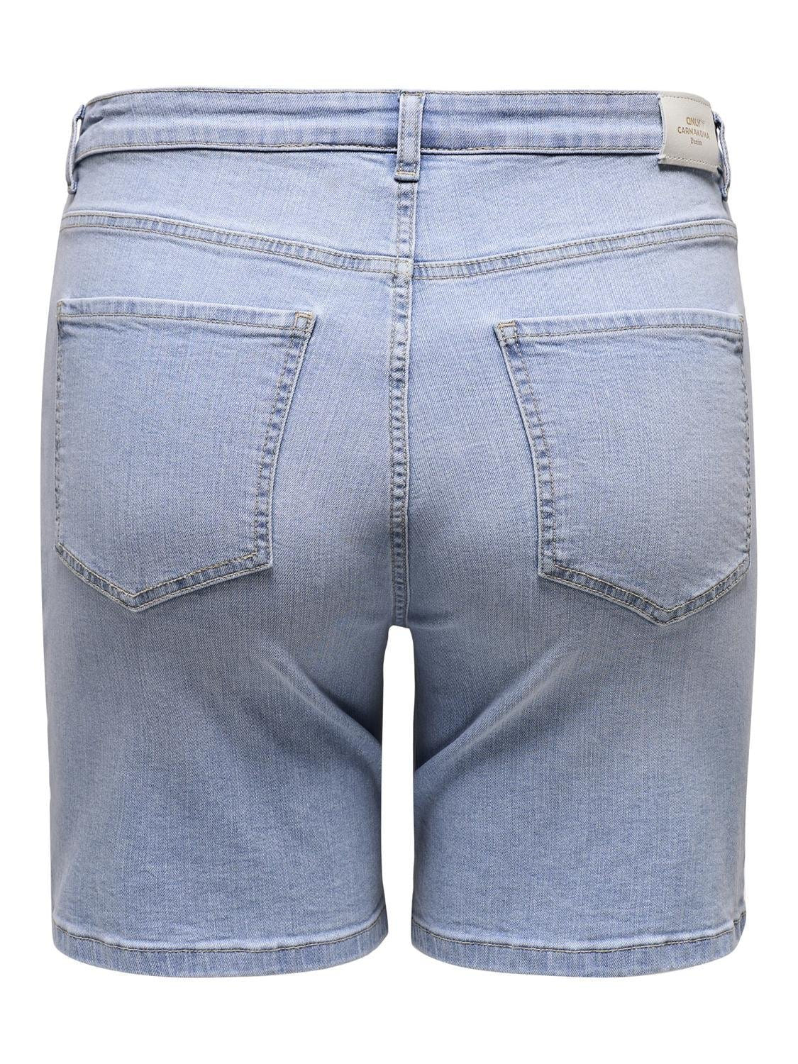 Βερμούδα τζιν plus size CARMACOMA 15315492 - Μπλε denim - thefashionproject.gr - CARMAKOMA