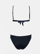 Bikini set basic με τριγωνάκι - Μαύρο - thefashionproject.gr - Modern ocean