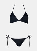 Bikini Set με διάτρητο τοπ - Μαύρο - thefashionproject.gr - Modern ocean