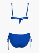 Bikini set με στρας κρίκο - Μπλε - thefashionproject.gr - Modern ocean