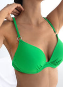 Bikini set με στρας κρίκο - Πράσινο - thefashionproject.gr - Modern ocean