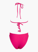 Bikini Set ribbed με τριγωνάκι - Magenta - thefashionproject.gr - Modern ocean