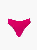 Bikini σλιπ basic με σούρα - Magenta - thefashionproject.gr - Modern ocean