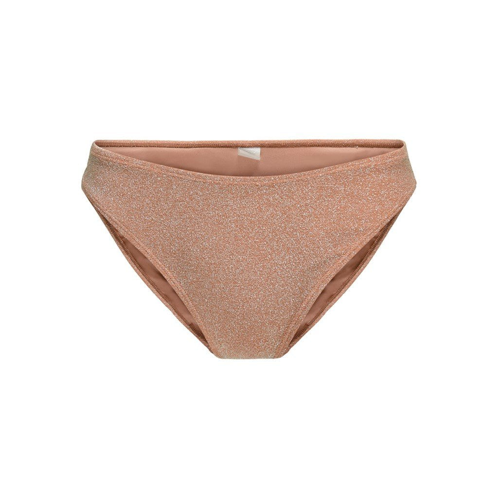 Bikini slip lurex ONLY 15314863 - Caramel - thefashionproject.gr - ONLY