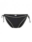 Bikini σλιπ με κορδόνια Only 15324868 - Μαύρο - thefashionproject.gr - ONLY