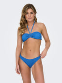 Bikini slip με ruched σχέδιο ONLY 15314261 - Μπλε - thefashionproject.gr - ONLY