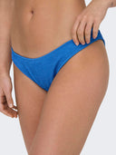 Bikini slip με ruched σχέδιο ONLY 15314261 - Μπλε - thefashionproject.gr - ONLY