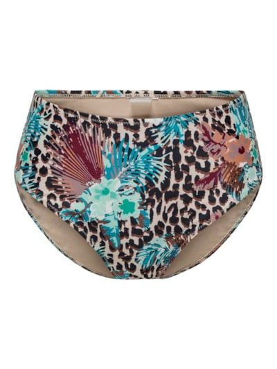 Bikini slip ψηλόμεσο με print ONLY 15283165 - Multi - thefashionproject.gr - ONLY