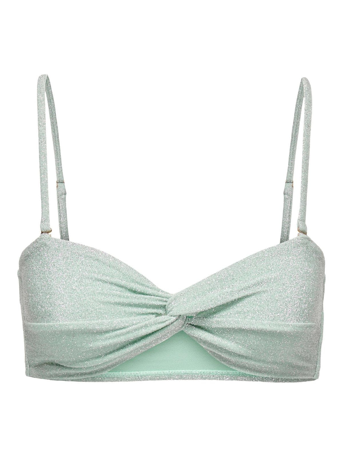 Bikini top lurex ONLY 15314862 - Οινοπνευματί - thefashionproject.gr - ONLY