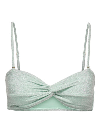 Bikini top lurex ONLY 15314862 - Οινοπνευματί - thefashionproject.gr - ONLY