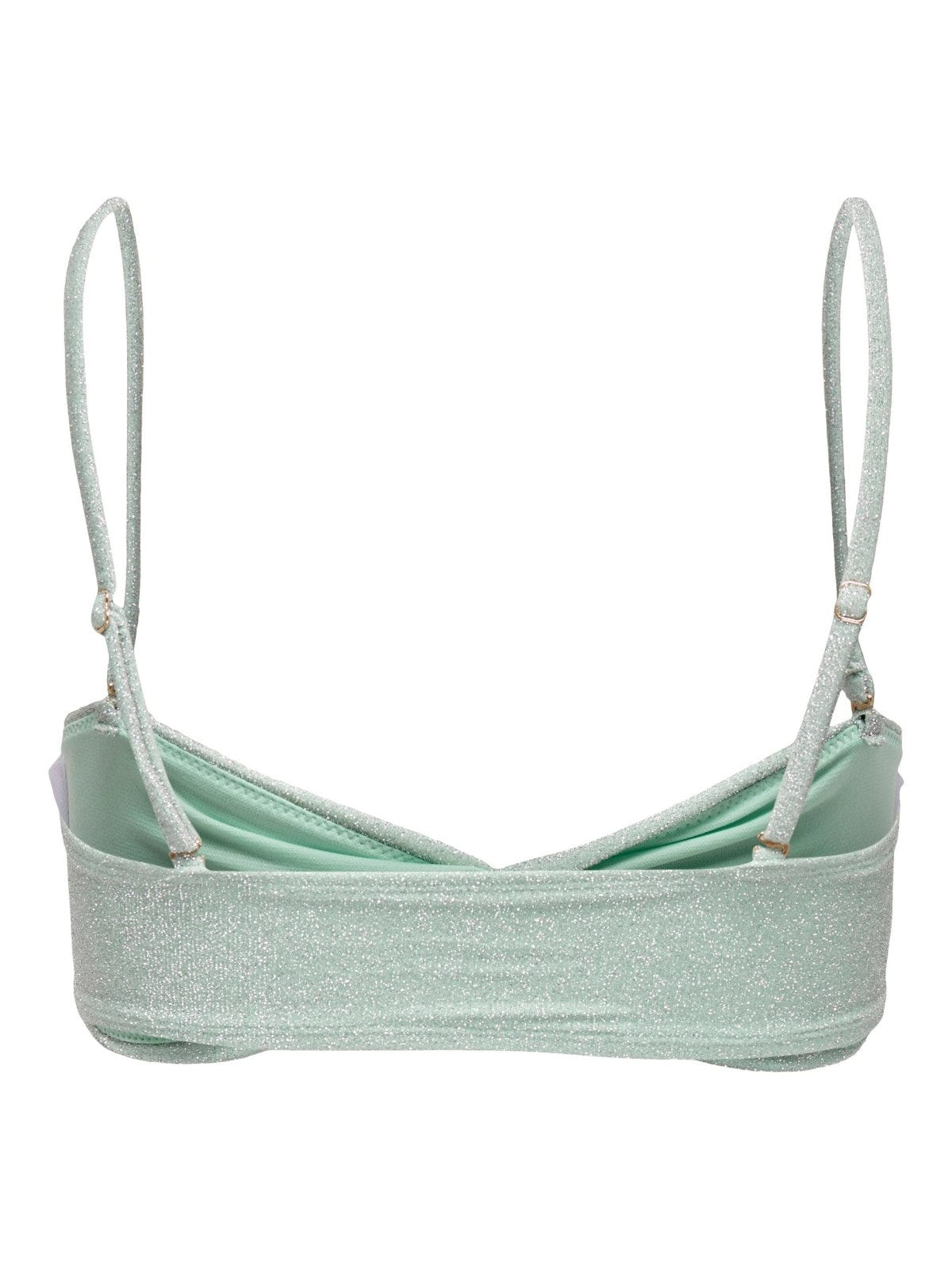Bikini top lurex ONLY 15314862 - Οινοπνευματί - thefashionproject.gr - ONLY