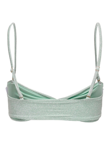 Bikini top lurex ONLY 15314862 - Οινοπνευματί - thefashionproject.gr - ONLY