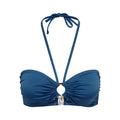 Bikini top με κρίκο ONLY 15282619 - Μπλε - thefashionproject.gr - ONLY