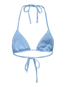 Bikini top τριγωνάκι ONLY 15314594 - Γαλάζιο - thefashionproject.gr - ONLY