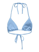 Bikini top τριγωνάκι ONLY 15314594 - Γαλάζιο - thefashionproject.gr - ONLY