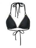 Bikini top τριγωνάκι Only 15324867 - Μαύρο - thefashionproject.gr - ONLY