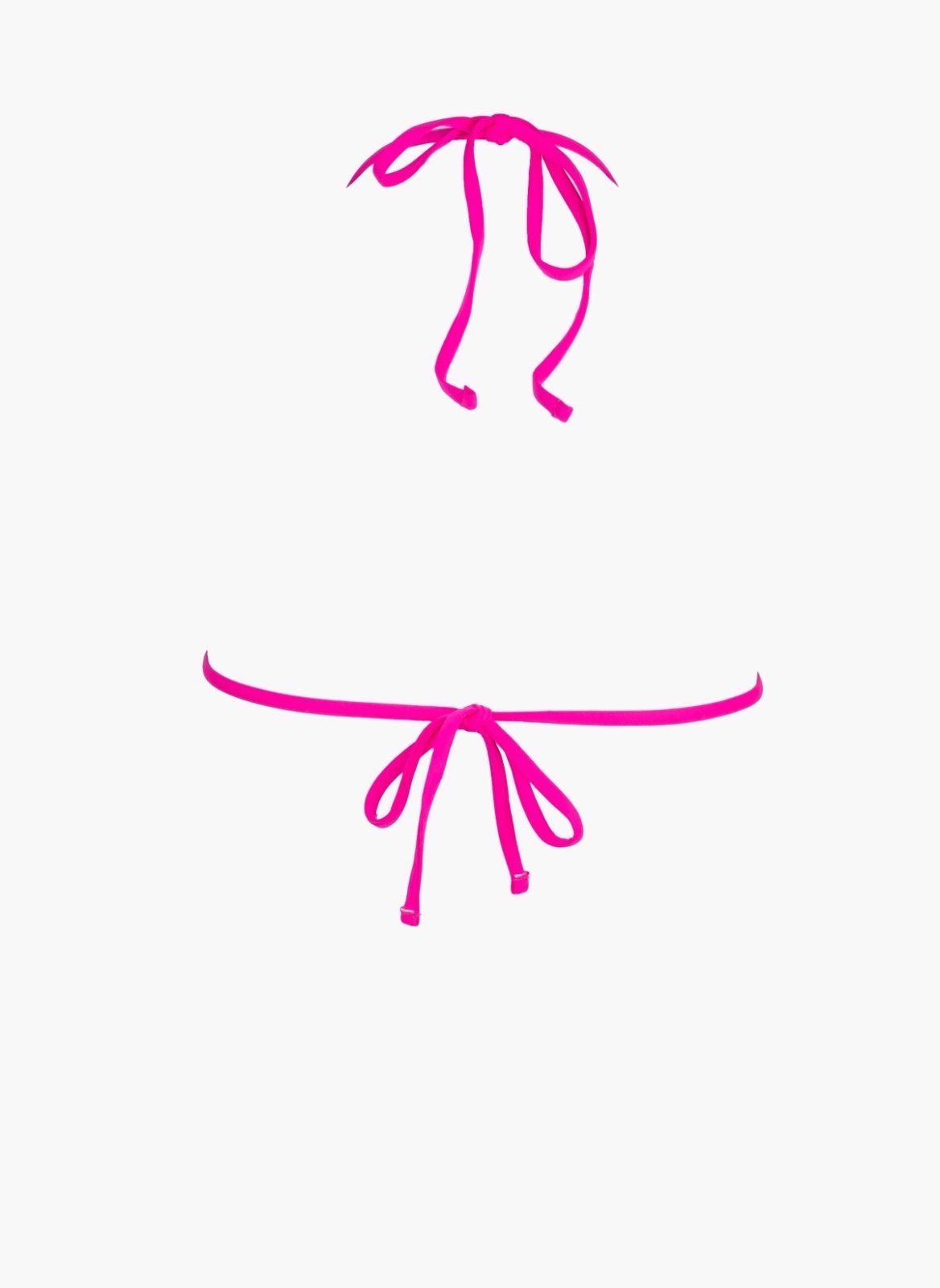 Bikini top τριγωνάκι plus size με ενίσχυση - Φούξια - thefashionproject.gr - Modern ocean