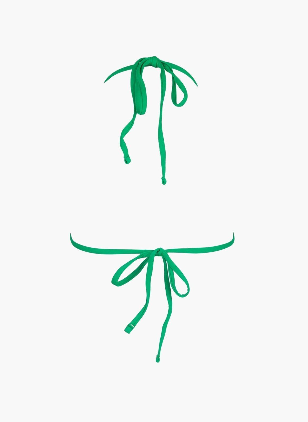 Bikini top τριγωνάκι plus size με ενίσχυση - Πράσινο - thefashionproject.gr - Modern ocean