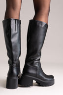 Block Heel Boots RAGAZZA 0139 - Black Matte - thefashionproject.gr - RAGAZZA