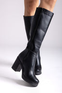 Block Heel Boots Ragazza 0638 - Black Matte - thefashionproject.gr - RAGAZZA