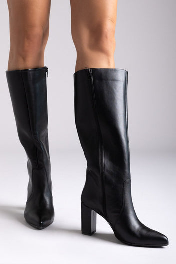 Block Heel Boots Ragazza 0860 - Black Matte - thefashionproject.gr - RAGAZZA