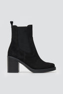 Block Heel Chelsea Boots Ragazza 0374 - Black Suede - thefashionproject.gr - RAGAZZA