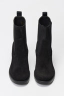 Block Heel Chelsea Boots Ragazza 0374 - Black Suede - thefashionproject.gr - RAGAZZA