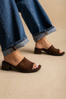 Brown Suede