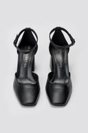 Block Heel Pumps TFP - Black Matte - thefashionproject.gr - TFP