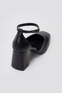 Block Heel Pumps TFP - Black Matte - thefashionproject.gr - TFP