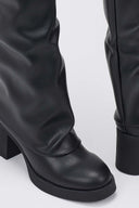 Boots Gaiter Design - Black Matte - thefashionproject.gr - Martin Pescatore