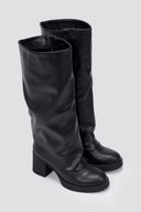 Boots Gaiter Design - Black Matte - thefashionproject.gr - Martin Pescatore