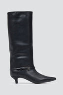Boots Kitten Heel - Black Matte - thefashionproject.gr - Stephan