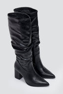 Boots Pointed Toe - Black Matte - thefashionproject.gr - Ideal shoes