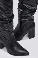 Boots Pointed Toe - Black Matte - thefashionproject.gr - Ideal shoes