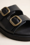 Estil - Buckle Sandals - Black